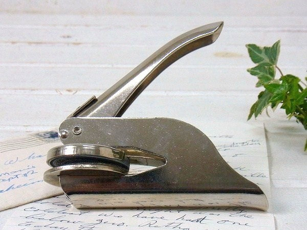 ハンディタイプ・ヴィンテージ・カンパニーシール/エンボッサー USA