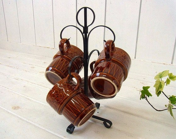 【NEVCO】レトロデザインの陶器製・デッドストック・ヴィンテージ・マグカップ Ⅱ