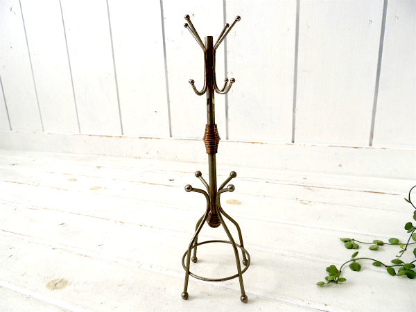 コートハンガー形・ヴィンテージ・卓上スタンド・ジュエリーホルダー USA アクセサリー フック