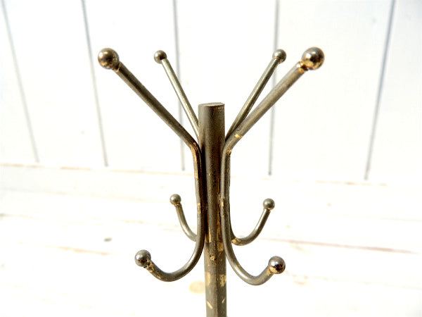 コートハンガー形・ヴィンテージ・卓上スタンド・ジュエリーホルダー USA アクセサリー フック