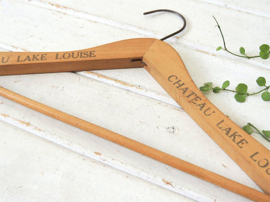 CHATEAU LAKE LOUISE カナダ・高級 ホテル・木製・ヴィンテージ・ハンガー