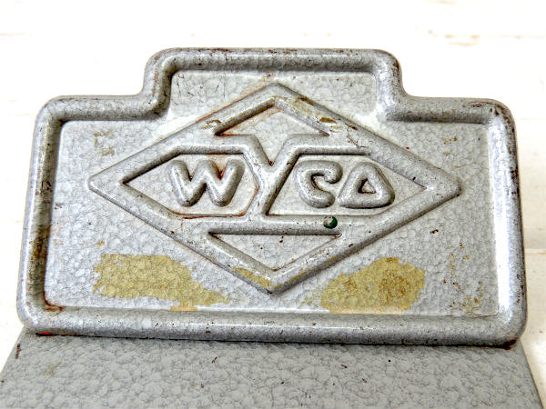 【WYCO】メタル製・アドバタイジング・ヴィンテージ・クリップボード/工業系・バインダー