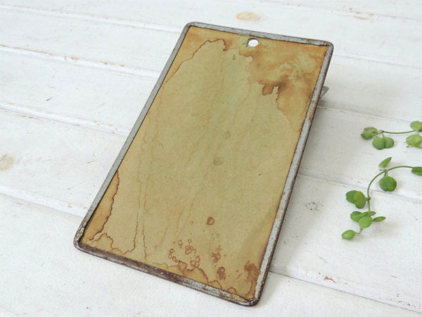 【WYCO】メタル製・アドバタイジング・ヴィンテージ・クリップボード/工業系・バインダー