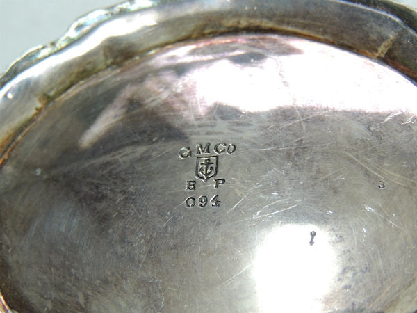 【GORHAM】ゴーハム・シルバー製・アンティーク・シュガーポット/お砂糖入れ/銀食器 USA