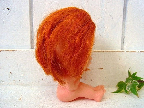 【KAMAR】カマー・花束を持った少女・1968年製・アンティーク・ドール/人形/ソフビドール