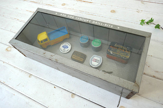 CENTURY DRILL BIT メタル ヴィンテージ 店頭用 ディスプレイ ショーケース 工業系