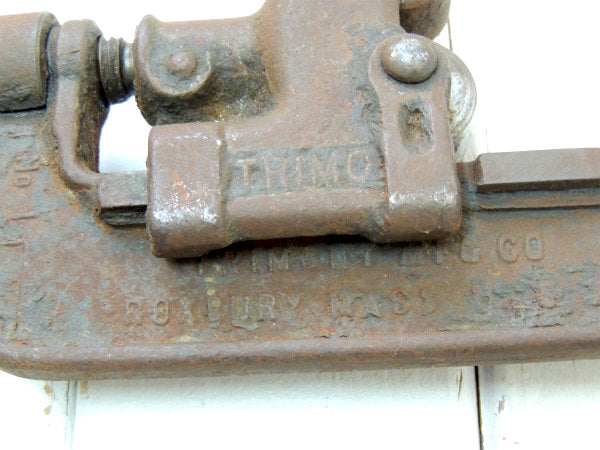 TRIMO・No.1・ヴィンテージ・工具・パイプレンチ アイアン USA インダストリアル 工業系