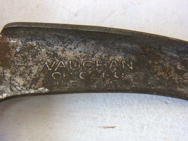 【VAUGHAN】メタル製・シャビーなアンティーク・スクイーザー/レモン絞り/絞り器 USA