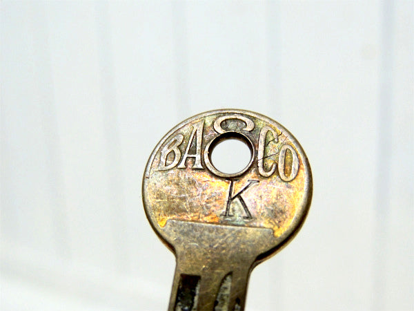 【BASCO・USA】真鍮製・ヴィンテージ・オールドキー・アメ車(鍵)