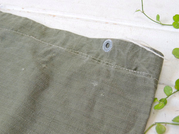 【米軍/ミリタリー】RPS・カーキ色・コットン製・ヴィンテージ・ランドリーバッグ/布袋 USA