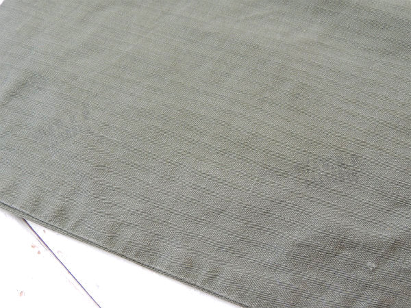 【米軍/ミリタリー】RPS・カーキ色・コットン製・ヴィンテージ・ランドリーバッグ/布袋 USA