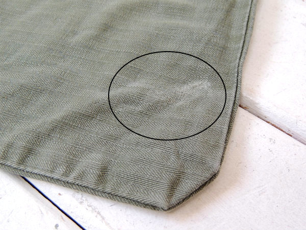 【米軍/ミリタリー】RPS・カーキ色・コットン製・ヴィンテージ・ランドリーバッグ/布袋 USA