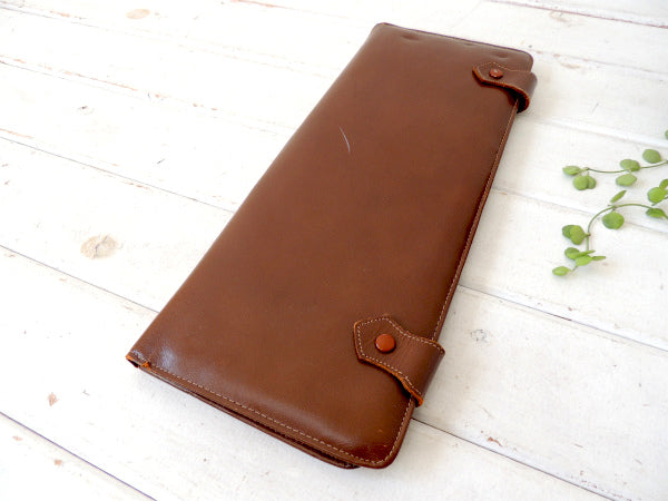 【A HERZ PRODUCT・革】ヘルツ・1970y~レザー製・ヴィンテージ・ネクタイケース