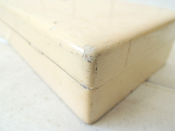 【LGD】アンティーク・ウッドボックス/木箱/銅板/ジュエリーボックス/USA