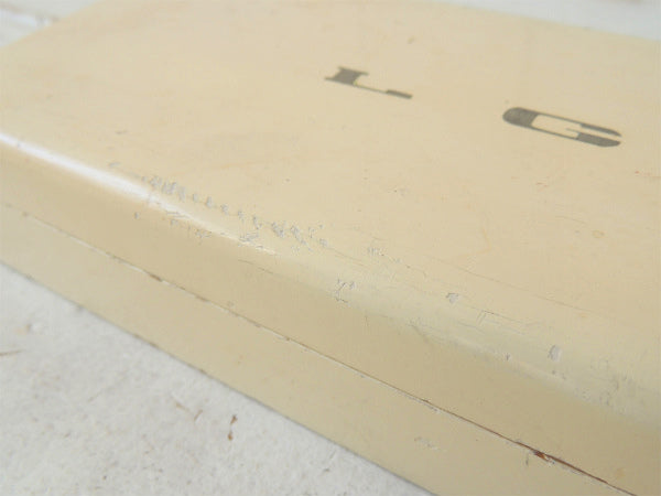 【LGD】アンティーク・ウッドボックス/木箱/銅板/ジュエリーボックス/USA