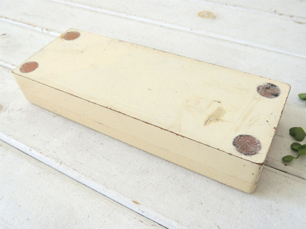 【LGD】アンティーク・ウッドボックス/木箱/銅板/ジュエリーボックス/USA