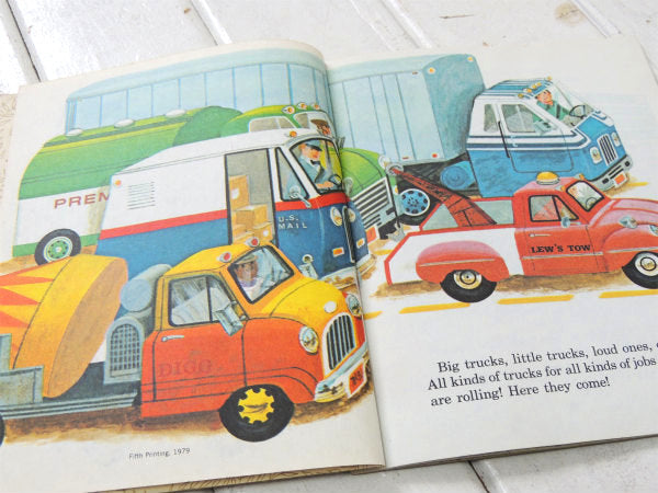 【LET'S GO TRUCKS!】車&トラック・1950's~ヴィンテージ・絵本/ピクチャーブック