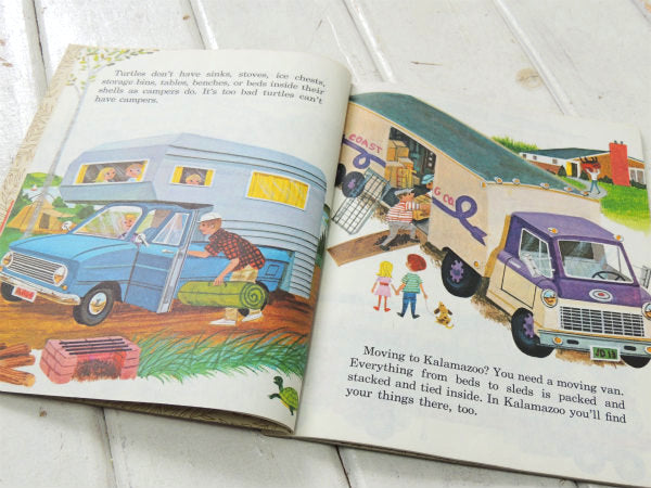 【LET'S GO TRUCKS!】車&トラック・1950's~ヴィンテージ・絵本/ピクチャーブック