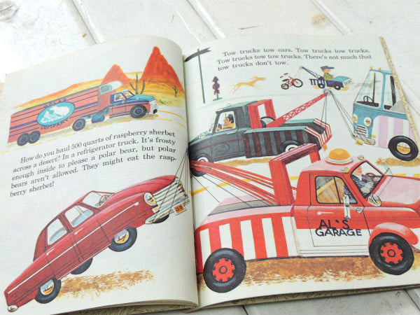 【LET'S GO TRUCKS!】車&トラック・1950's~ヴィンテージ・絵本/ピクチャーブック
