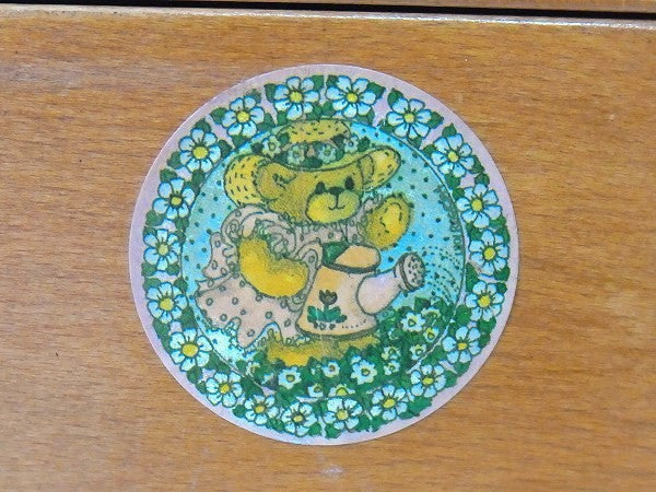 ルーマニア製・木製・脚付き・大きなアンティーク・ソーイングボックス/裁縫箱