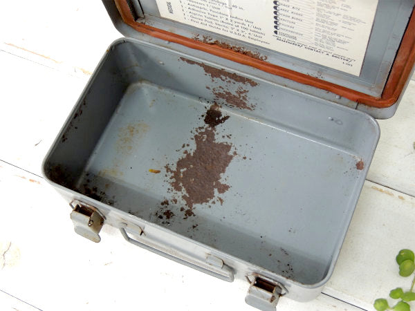 【1960's・FIRST AID KIT】ファーストエイドキット・ヴィンテージ・救急箱・壁掛け式