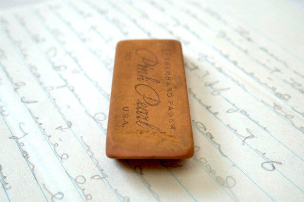 101 USA Pink Pearl ヴィンテージ・消しゴム・ステーショナリー USED 文房具