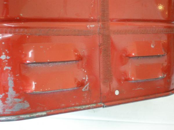 USA　EAGLE社・赤色ヴィンテージ・ダストボックス/ごみ箱