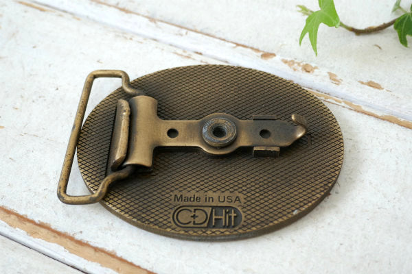 NEOPLAN ネオプラン バス BUS アドバタイジング ビンテージ ベルト バックル USA