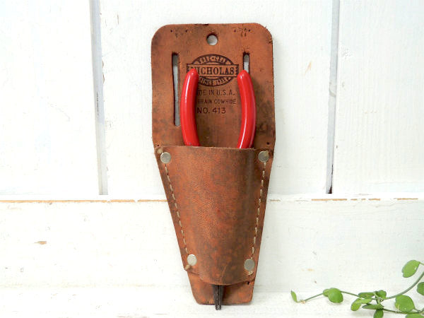 【マグワイア ニコラス】レザー製・プライヤーツールホルダー/ツールポーチ/DIY/USA