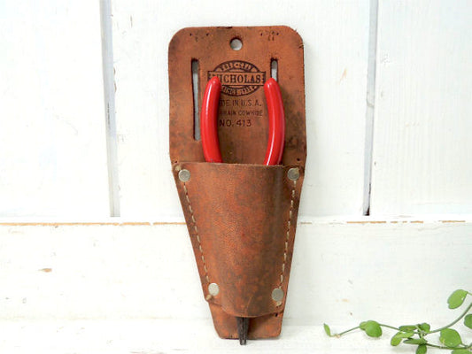 【マグワイア ニコラス】レザー製・プライヤーツールホルダー/ツールポーチ/DIY/USA