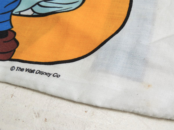 【ミッキー&フレンズ】アルファベット柄・ヴィンテージ・ピロケース/枕カバー