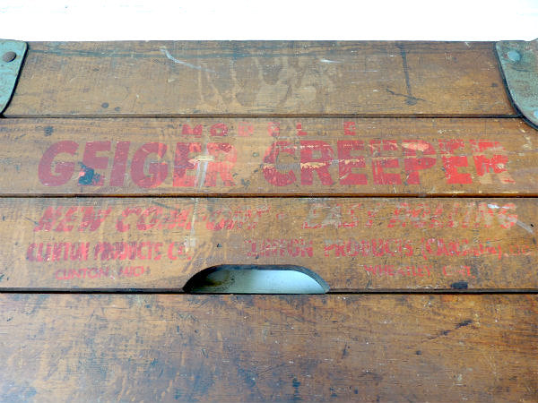 【GEIGER CREEPER】ヴィンテージ・クリーパー・寝板・工業系・モーター系