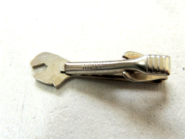 CRESCENT・モンキーレンチ ビテージ・タイピン・タイクリップ・工具メーカー・アドバタイジング