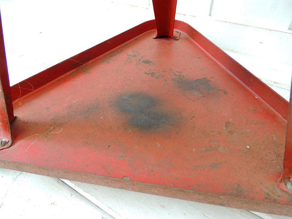 インダストリアル トライアングル　三角形  TOOL STOOL アメリカンビンテージ アメ車 ガレージ スツール US カスタムカー