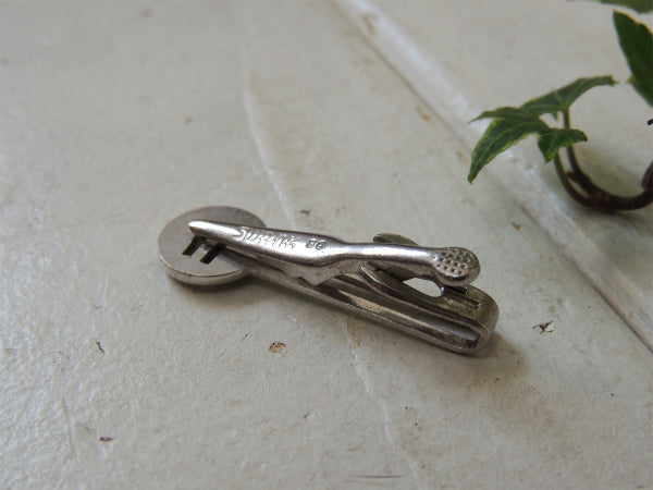 【スワンク・SWANK社製】王冠×ダイヤ・デザイン・ヴィンテージ・タイピン・アクセサリー