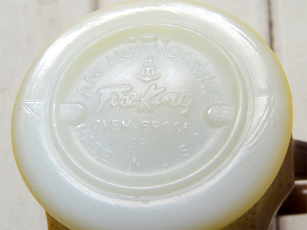 【FireKing】ファイヤーキング・キンバリー・マグカップ(イエロー) USA