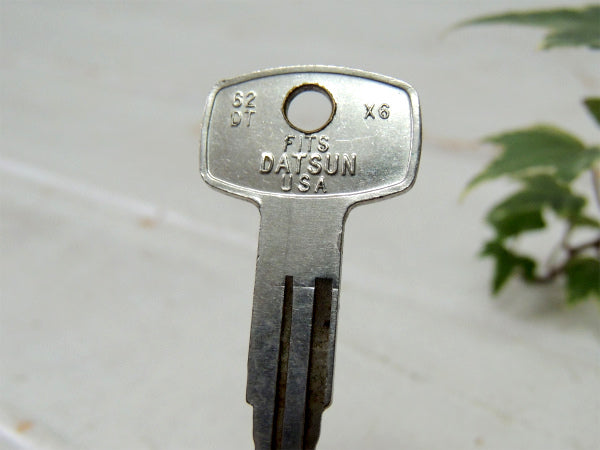 【US・ダットサン・DATSUN】COLE・ヴィンテージ・鍵・自動車キー・モーター系・ガレージ