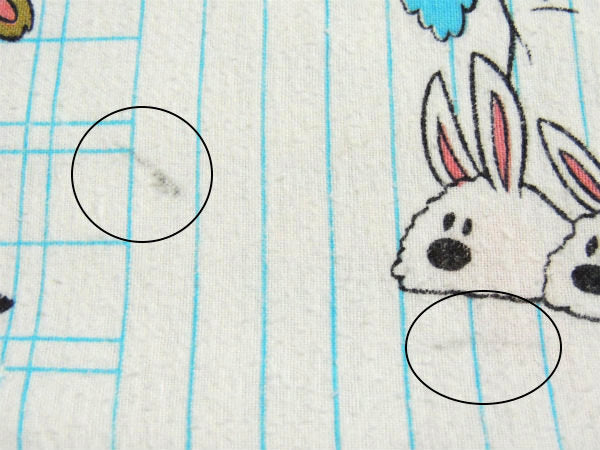 【ガーフィールド】アメコミ・パジャマ柄・70'ヴィンテージ・ユーズドシーツ(フラットタイプ)