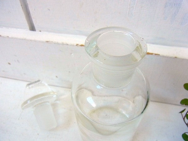 【PYREX】パイレックス・古いアンティーク・ガラス瓶/ガラスボトル　USA