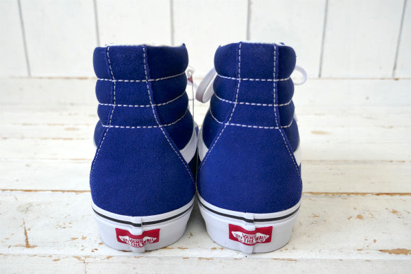 Vans バンズ Sk8-Hi ハイトップ エステートブルー・スニーカー シューズ MEN9.5