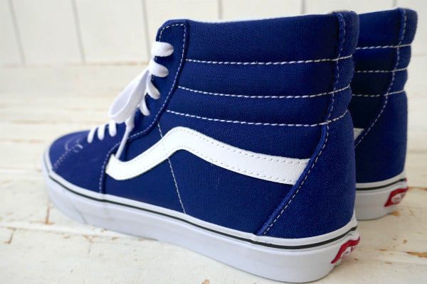 Vans バンズ Sk8-Hi ハイトップ エステートブルー・スニーカー シューズ MEN9.5