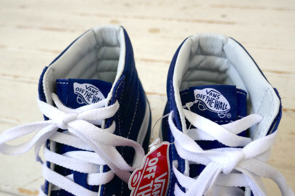 Vans バンズ Sk8-Hi ハイトップ エステートブルー・スニーカー シューズ MEN9.5