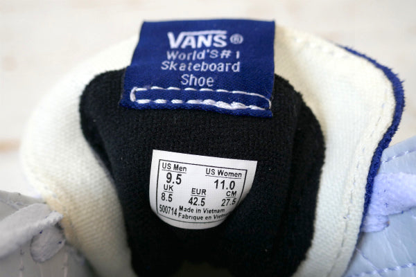 Vans バンズ Sk8-Hi ハイトップ エステートブルー・スニーカー シューズ MEN9.5