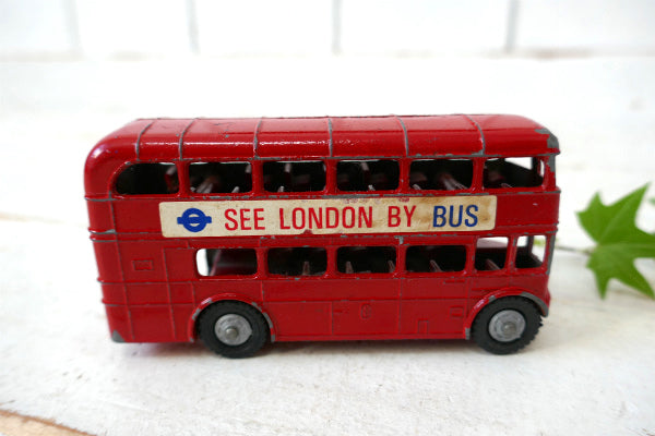 LONDON BY BUS ロンドンバス・英国・イギリス・2階建車両・ヴィンテージ・ミニカー・ブリキ