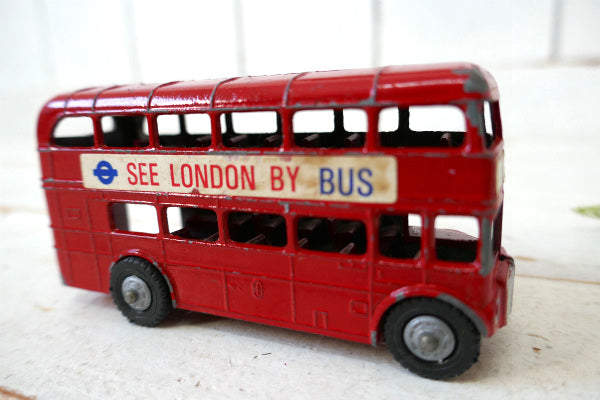 LONDON BY BUS ロンドンバス・英国・イギリス・2階建車両・ヴィンテージ・ミニカー・ブリキ