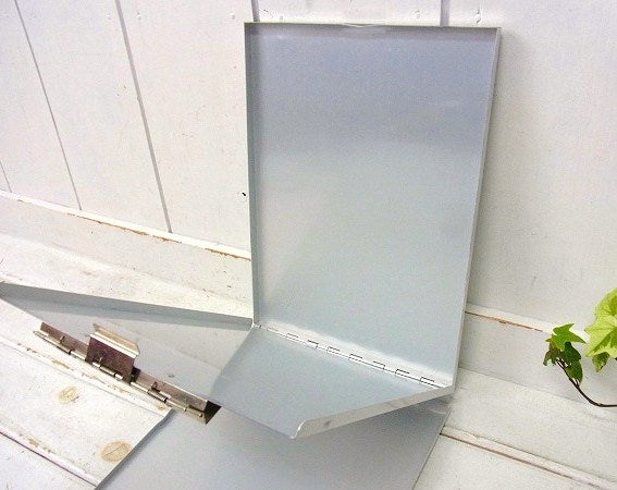 USA!アルミ製・書類ケース付き・ヴィンテージ・バインダー/クリップボード