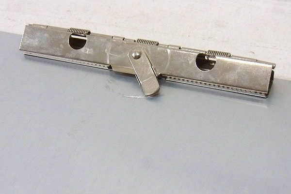 USA!アルミ製・書類ケース付き・ヴィンテージ・バインダー/クリップボード