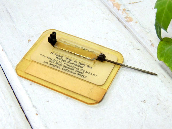 パーソンズ・工業系 USA・ロサンゼルス・ヴィンテージ・バッジ・アクセサリー・LA・名札・建設