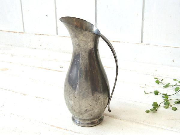【ROYAL HOLLAND PEWTER】オランダ・ピューター製・ヴィンテージ・ピッチャー/水差し