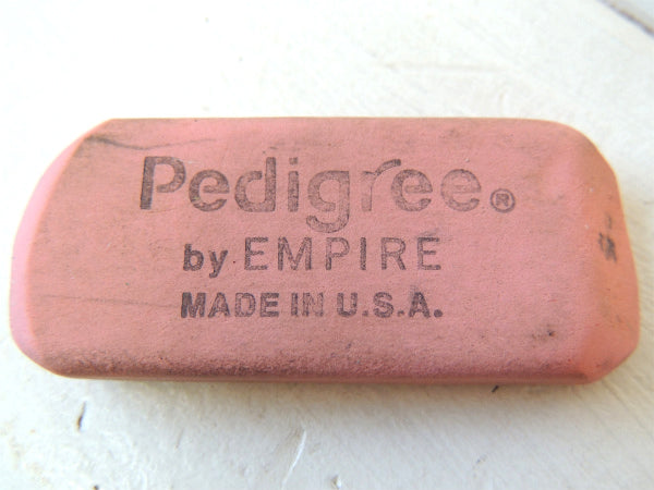 【Pedigree・ピンク色】ヴィンテージ・消しゴム・ステーショナリー・USA